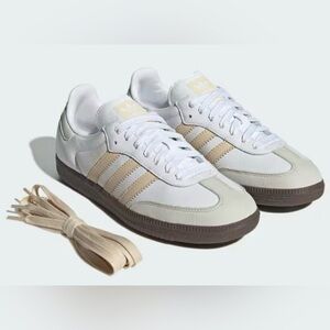 adidas Women’s Samba OG White Brown Gum JH7300